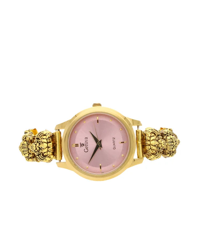 Lakshmi Blush Elegance Watch in 92.5 Silver