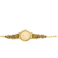 Lakshmi Golden Glory Watch in 92.5 Silver