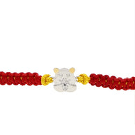 Teddy Kids Rakhi in 92.5 Silver