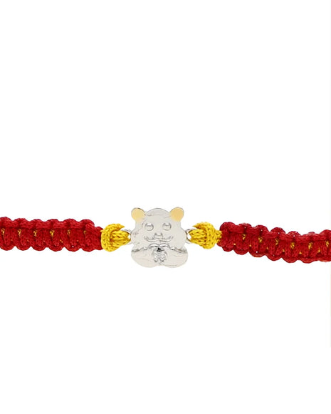 Teddy Kids Rakhi in 92.5 Silver
