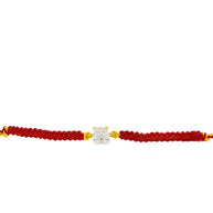 Teddy Kids Rakhi in 92.5 Silver