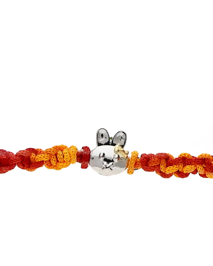 Kitty Bow Kids Rakhi in 92.5 Silver