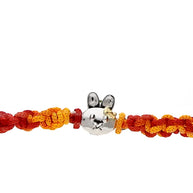 Kitty Bow Kids Rakhi in 92.5 Silver