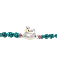 Bow Kitty Kids Rakhi in 92.5 Silver