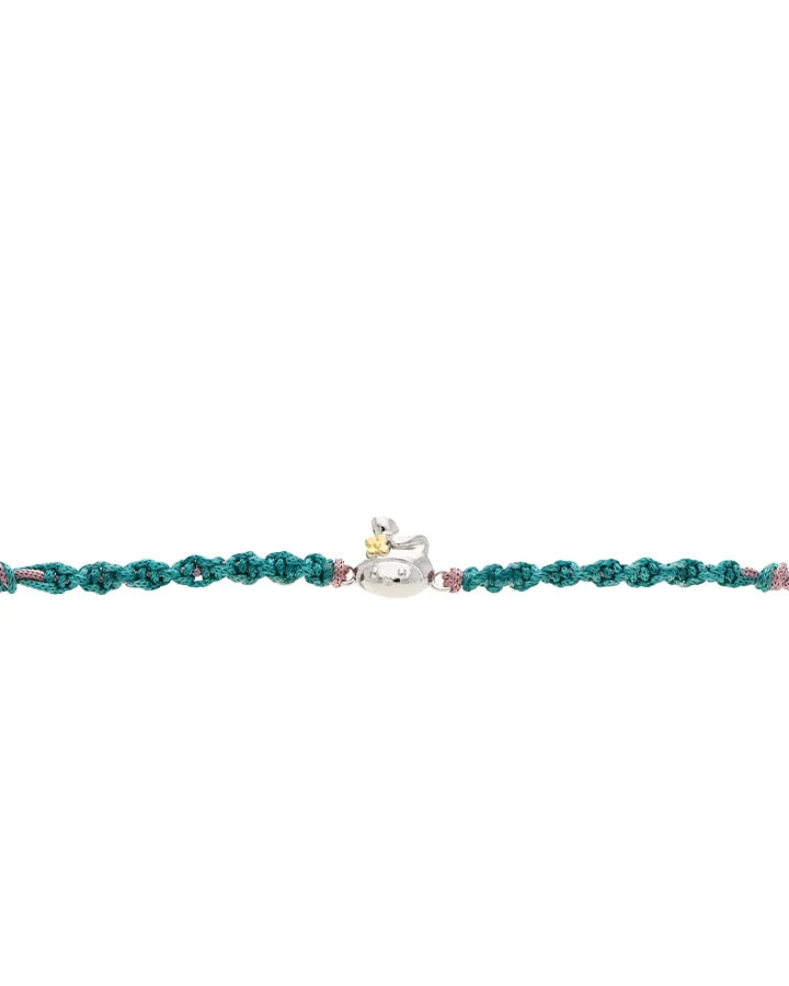 Bow Kitty Kids Rakhi in 92.5 Silver