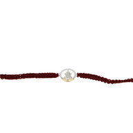 Ganesha Rakhi in 92.5 Silver