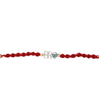 Bro Diamond Rakhi in 92.5 Silver