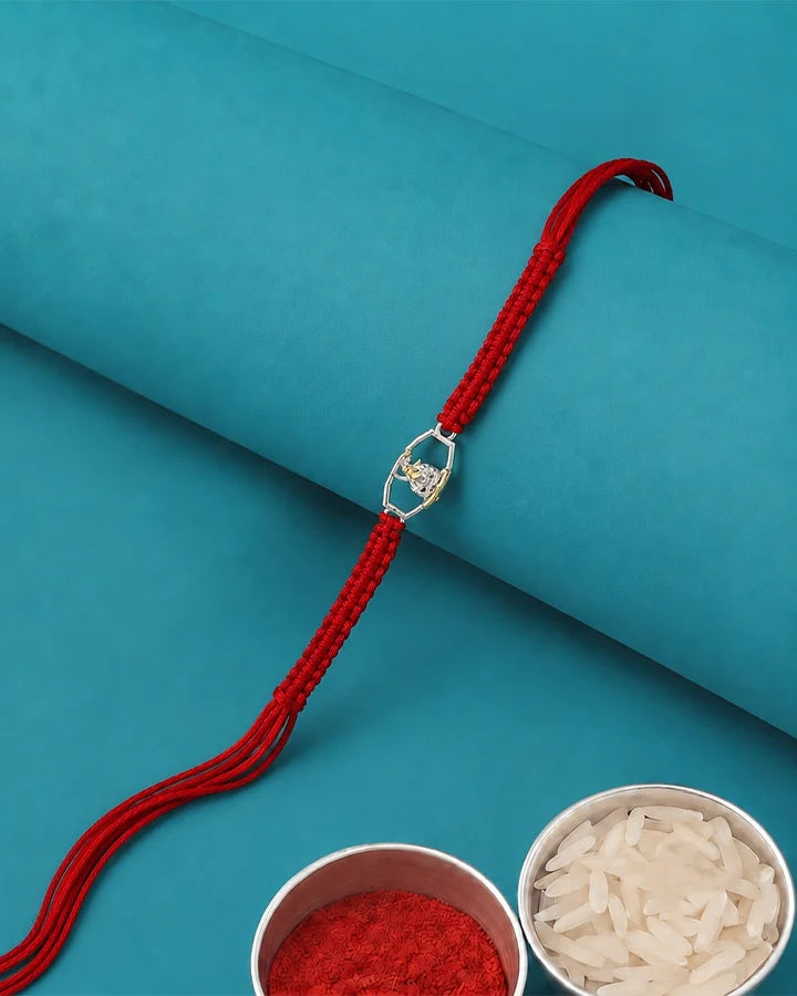 Hanuman Rakhi in 92.5 Silver