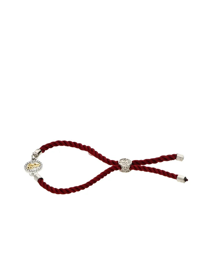 Ganesha Stone Rakhi in 92.5 Silver
