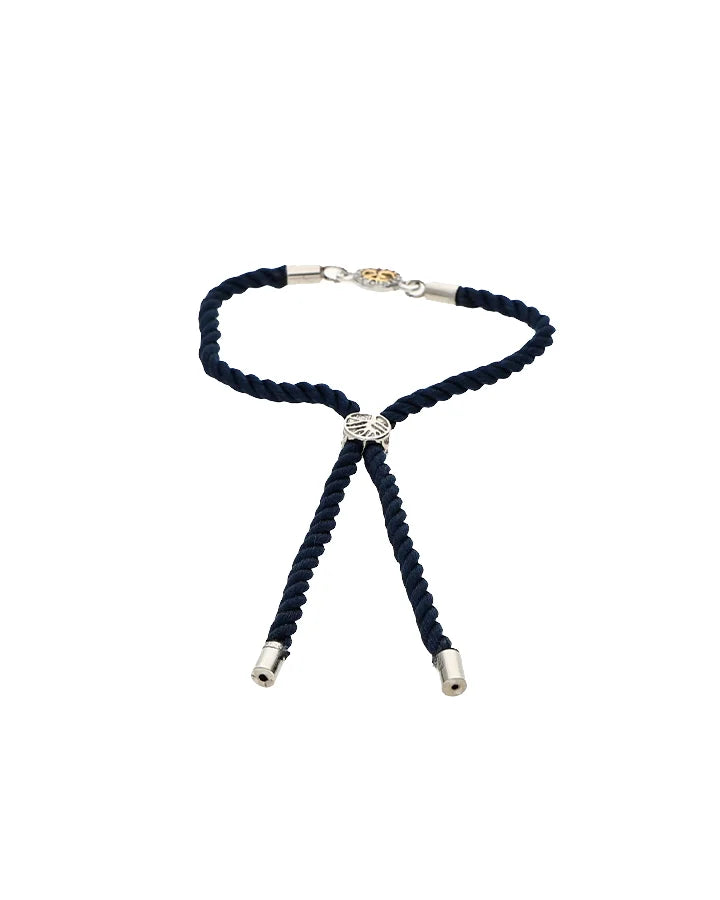 Om Stone Rakhi in 92.5 Silver