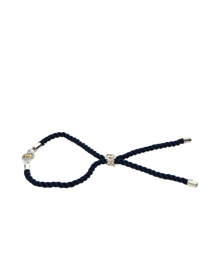 Om Stone Rakhi in 92.5 Silver