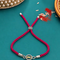 Bro Stone Rakhi in 92.5 Silver