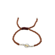 Bhai Stone Rakhi in 92.5 Silver