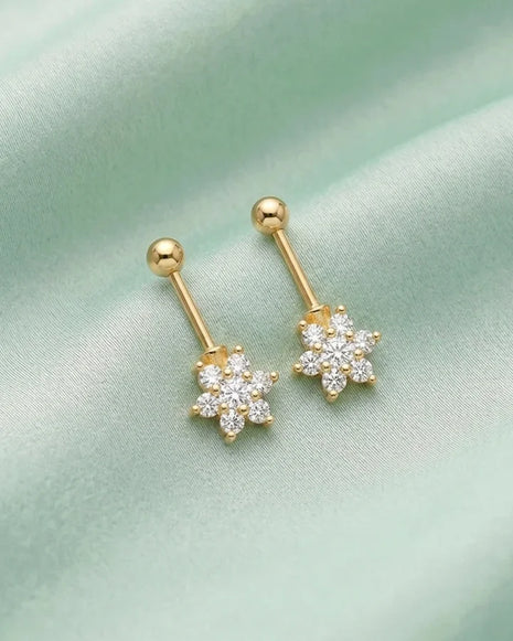 Golden Bloom Bugdi in 92.5 Silver