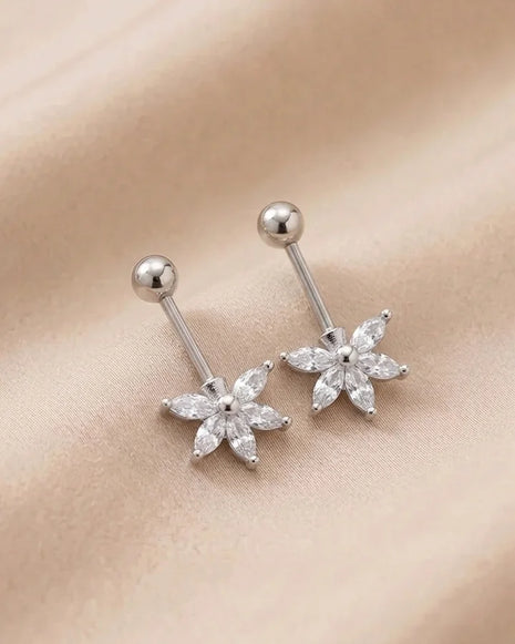 Silver Five-Petal Bugdi in 92.5 Silver