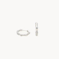 Silver Rhythm Hoops in 92.5 Silver