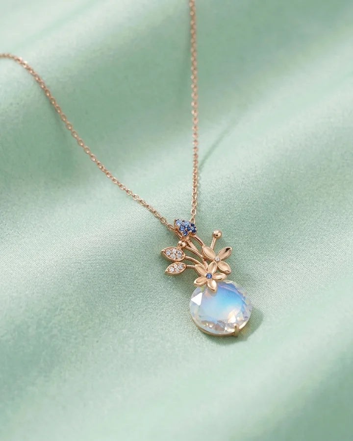 Garden glow chain in 92.5 silver