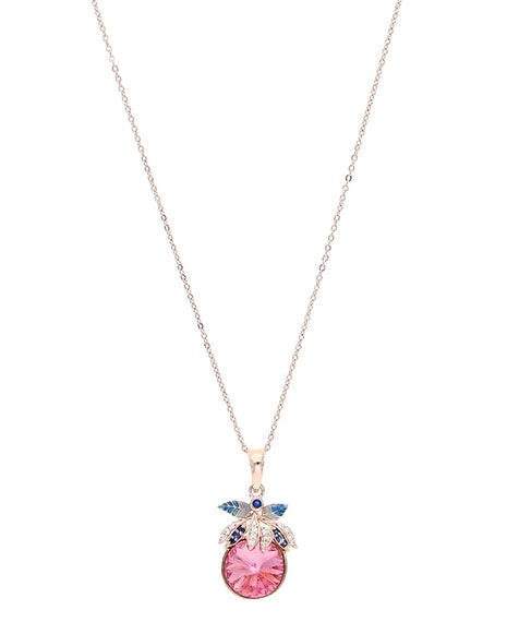 Ruby bloom chain in 92.5 Silver
