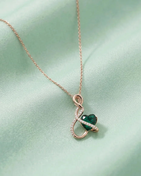 Infinity love chain in 92.5 Silver