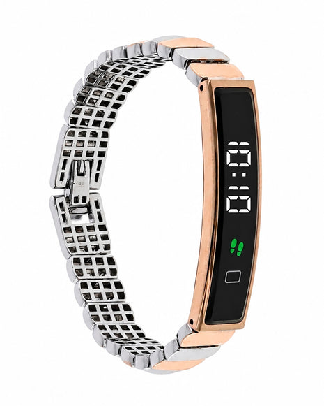 Box Link Smart Watch in 92.5 Silver