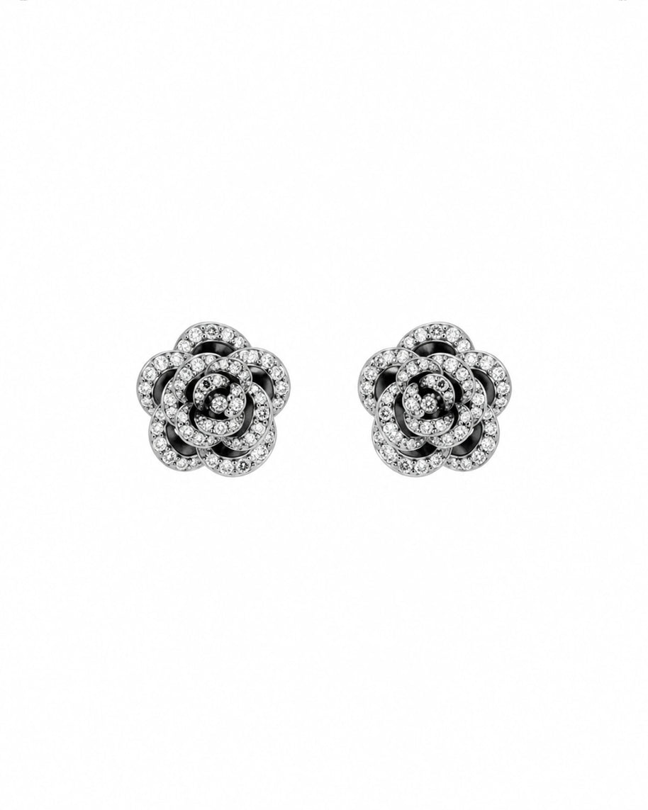 Rose Elegance Pendant Set in 92.5 Silver