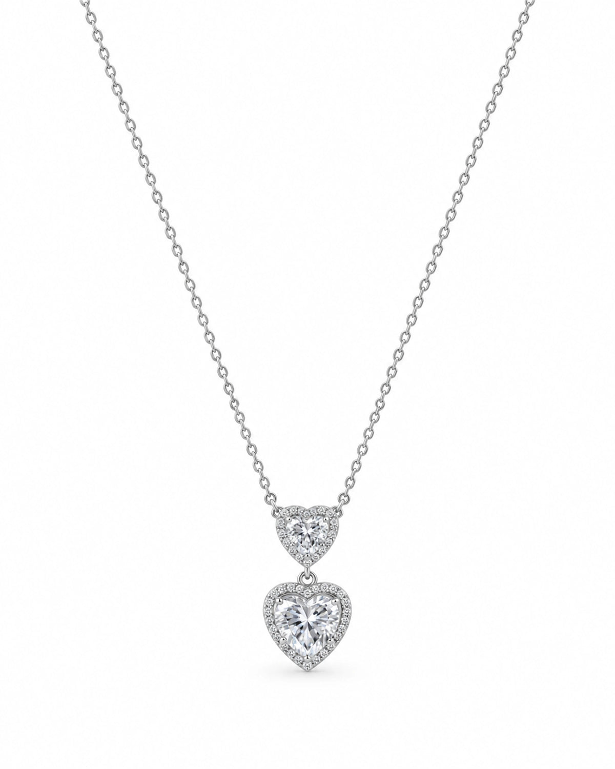 Heartfelt Charm Pendant Set in 92.5 Silver
