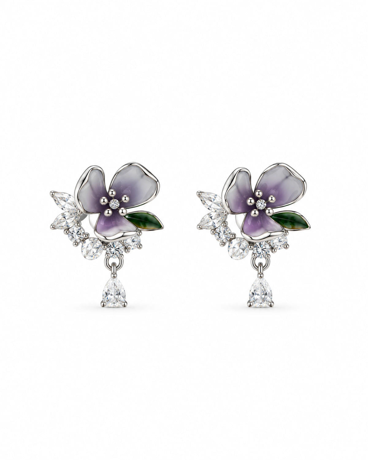 Enchanted Bloom Pendant Set in 92.5 Silver