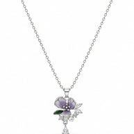 Enchanted Bloom Pendant Set in 92.5 Silver