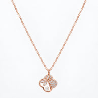 Butterfly Bloom Pendant Set in 92.5 Silver