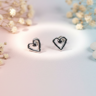 Love Knot Studs in 92.5 Silver