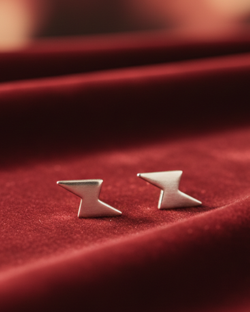 Thunder Studs in 92.5 Silver