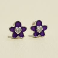Starlit Studs in 92.5 Silver