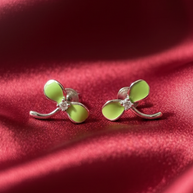 Orvella Edge Studs in 92.5 Silver