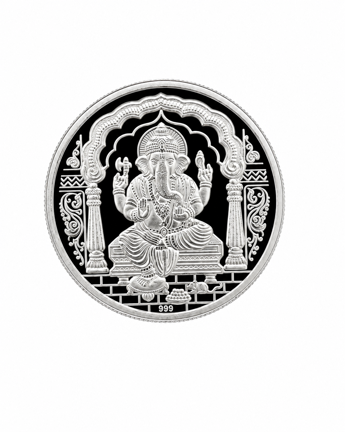 Ganesha 5g Coin in 999 Silver