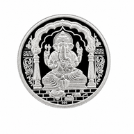Ganesha 5g Coin in 999 Silver
