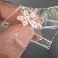Rose gold leaf