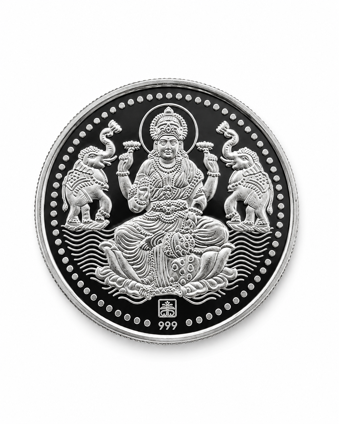Gaja Lakshmi 20g Coin in 999 Silver