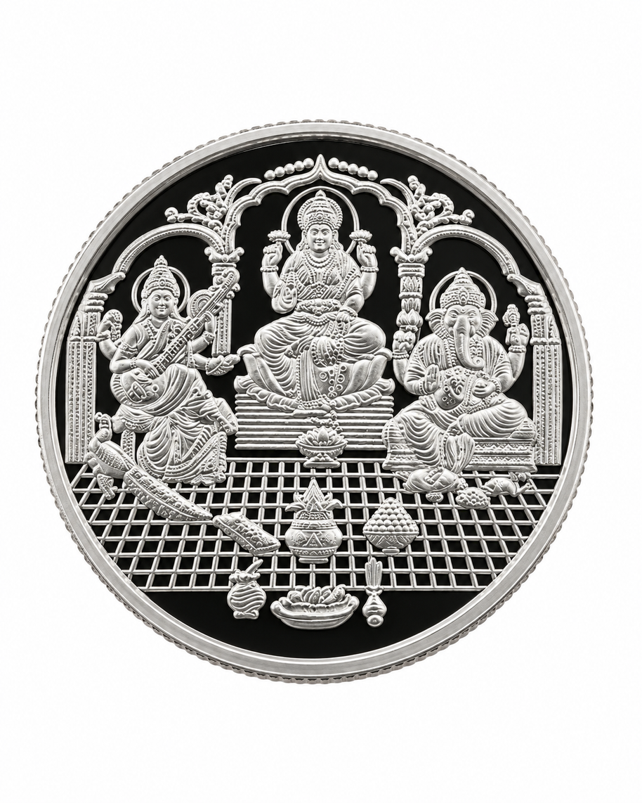 Divine Trio 10g coin in 999 Silver