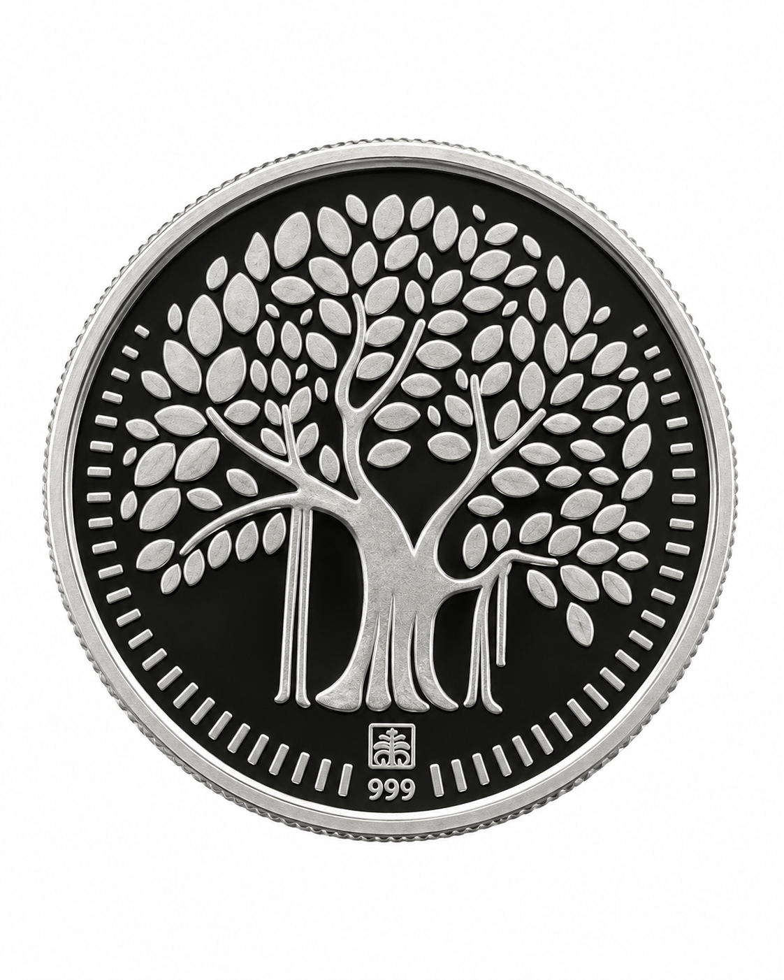 Banyan tree 10g Coin in 999 Silver