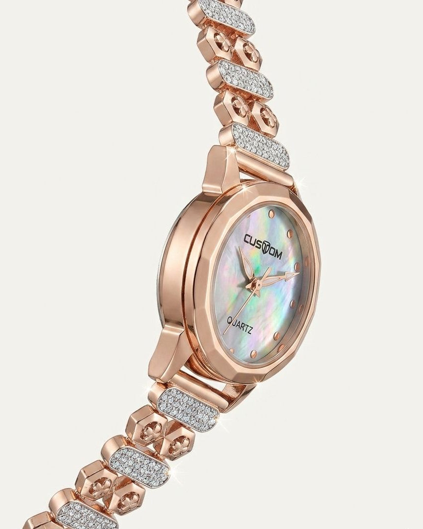 Azure Bloom Watch in 92.5 Silver