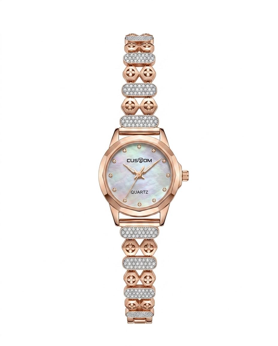 Azure Bloom Watch in 92.5 Silver