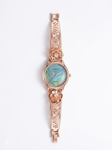 Blue Blossom Watch in 92.5 Silver