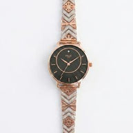 Noir Luxe Watch in 92.5 Silver