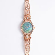 Blue Blossom Watch in 92.5 Silver