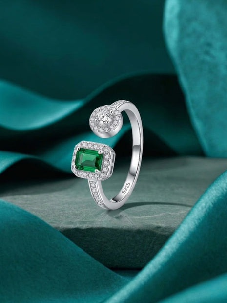 Pistachio Ring in 92.5 Silver